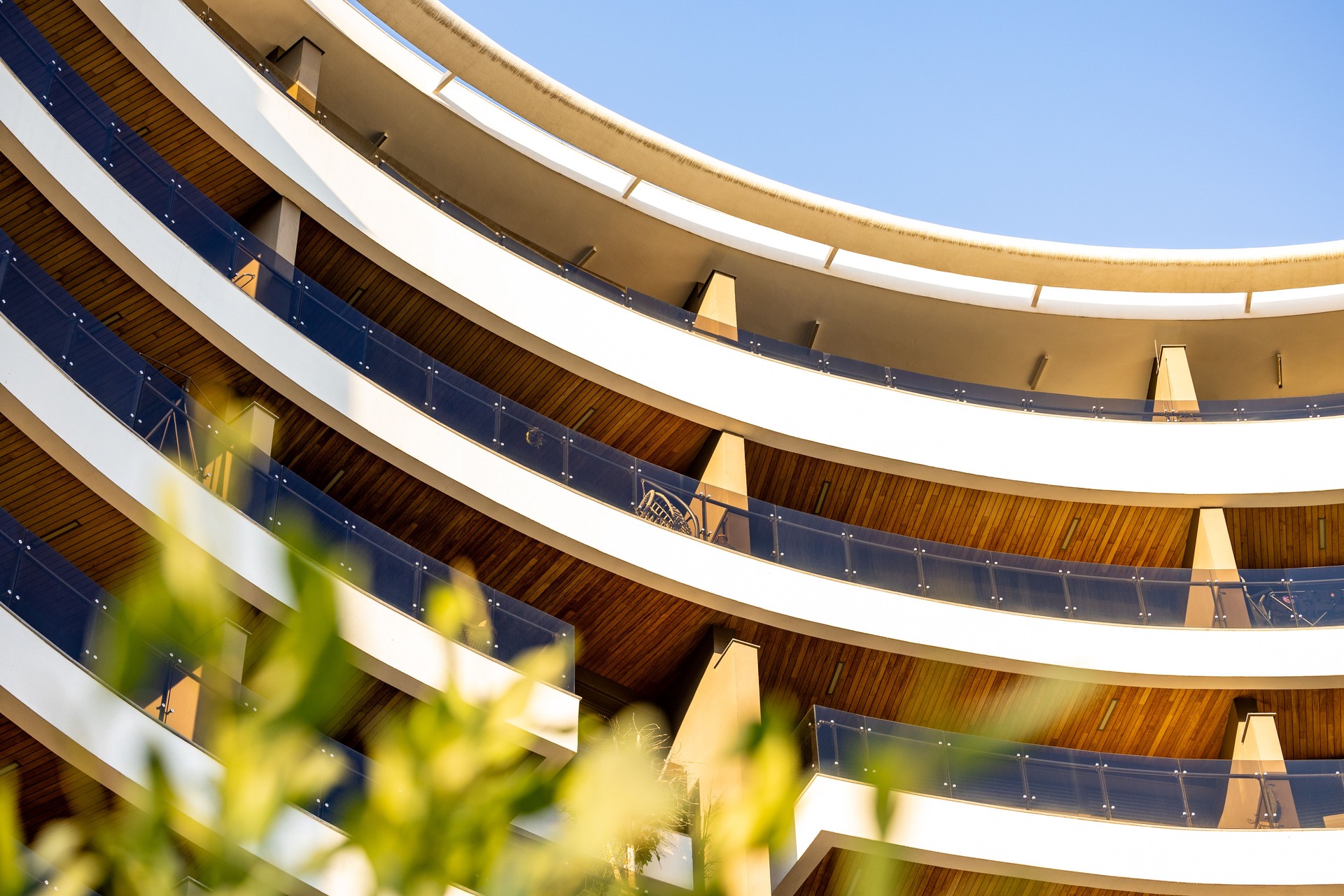 Modern Housing Dwelling Architectural Facade – Design & Real Estate Background